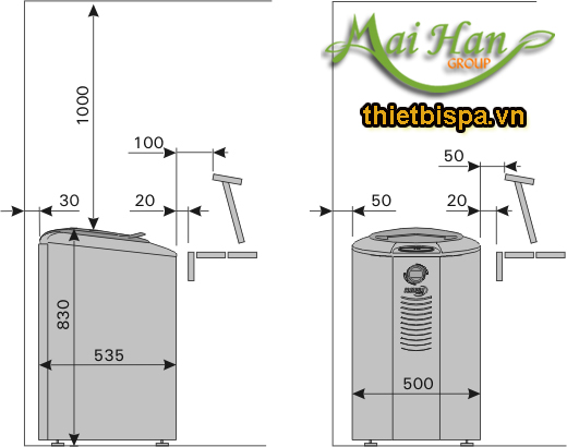 Máy xông hơi khô 